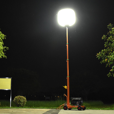 Lâmpadas de tripé de carrinho de trolley 800W Lâmpada de balão LED para segurança rodoviária