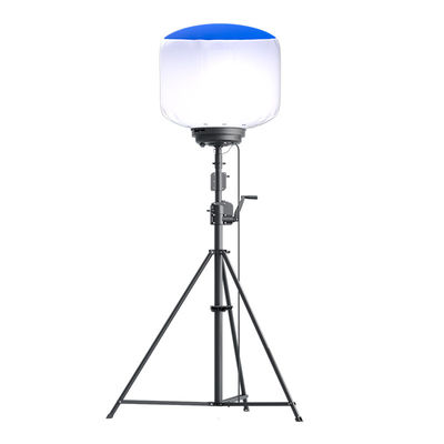 Torre de luz LED para balão com tempo de inflação de 5 minutos, controle remoto de 60m e temperatura de cor de 5000K