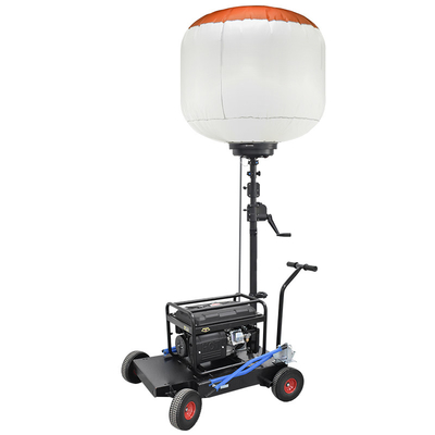 Telescópica LED Balão Light Tower 1400W Mobile Light Tower Lâmpada Para Sítios de Construção