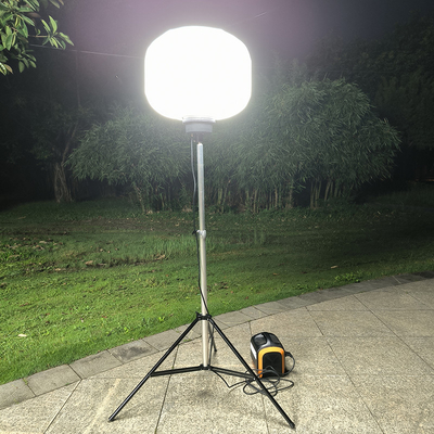 Iluminação de emergência Luzes de torre LED 200W Luz de balão LED Para trabalho temporário em ambientes internos