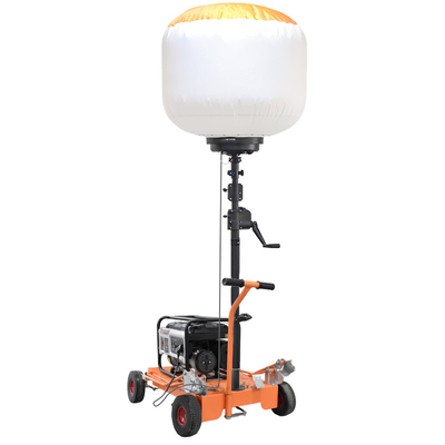 Lâmpada de Balão Led 600W Iluminação móvel sem brilho para mineração de construção