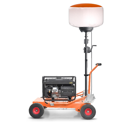 700W LED Balão Light Tower 112000lm Alto brilho Construção Light Tower Para obras de estrada