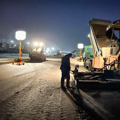 Super brilhante lâmpada de balão LED 1000W LED Balão portavel torre de luz para o local de construção