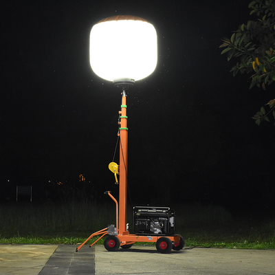 Iluminação Omni Luzes de Balão LED 500W Gerador Com Luz Para Construção Temporária