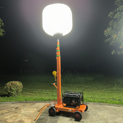 Iluminação Lâmpada de Balão LED 600W Torre de Luz Verde Para Minas