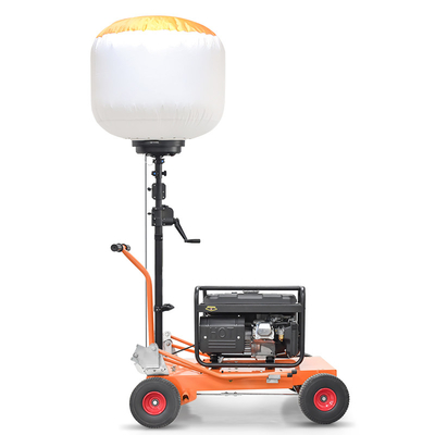 AC220V torre de luz de mastro alto 700W Balão bateria alimentada LED torre de luz para construção