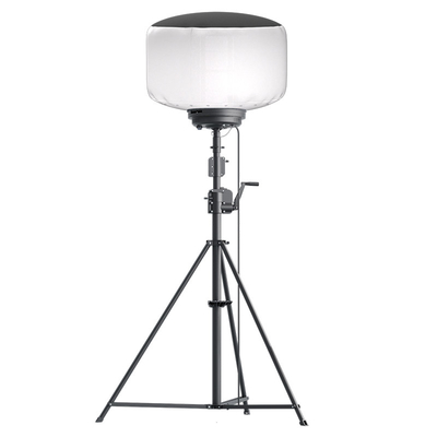 AC220V torre de luz de mastro alto 700W Balão bateria alimentada LED torre de luz para construção