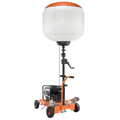 1200W LED Balão Light Tower 192000lm Portátil Light Tower gerador lâmpada Para iluminação industrial