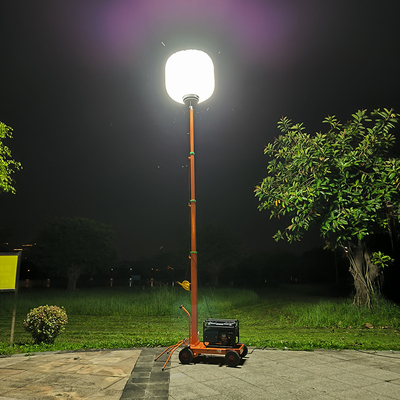Tamanho de construção Balões Torre de luz de construção 80000lm 500W gerador diesel Torre de luz
