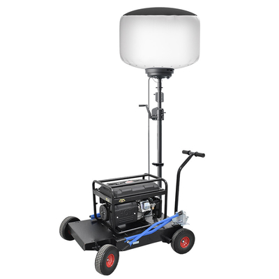 Lâmpada de trabalho de tripé móvel 1000W LED Balão de luz torre para equipamento de gestão de segurança