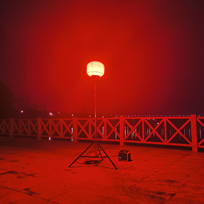 100W LED Tower Light 3000K 5000K Lâmpada de Balão LED Colorida Para Decoração de Eventos