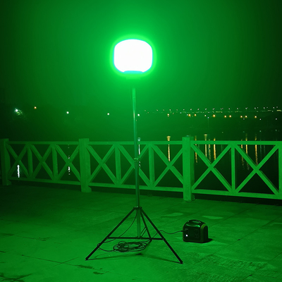Trolley Cart Balão Light Tower 150W RGB LED Light Tower para atividades ao ar livre
