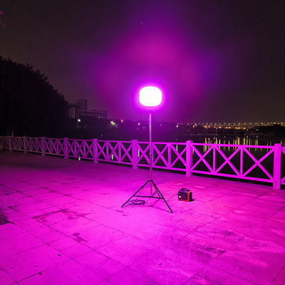 Lâmpada de balão LED portátil 320W RGB para festas e eventos especiais