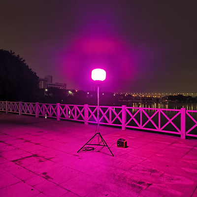 4500lm 7800lm lâmpada de trabalho de tripé 60W torre de luz de balão para eventos