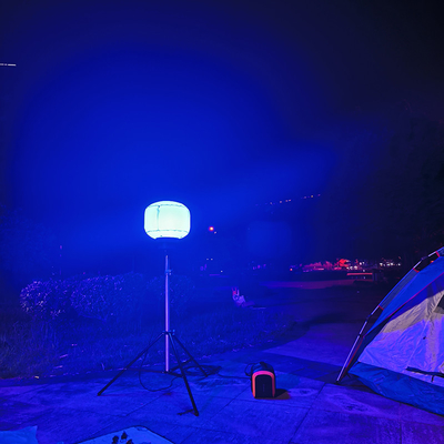 Bateria Torre de Luz de Balão 100W RGB LED Lâmpada de Trabalho LED Para Festas