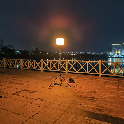 Bateria Torre de Luz de Balão 100W RGB LED Lâmpada de Trabalho LED Para Festas