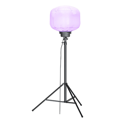 Iluminação sem brilho 320W Torre de luz de balão Luzes de tripé RGB para casamento