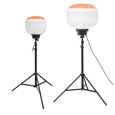 Luzes de construção infláveis 320W LED torre de luz de balão para RV Travel