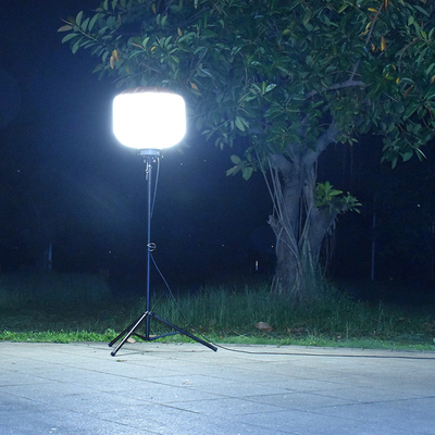 Luzes de construção infláveis 320W LED torre de luz de balão para RV Travel