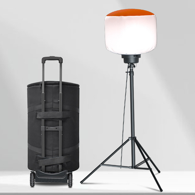 Eventos Torre de luz telescópica removível 500W Balão LED Torre de luz móvel para grandes eventos