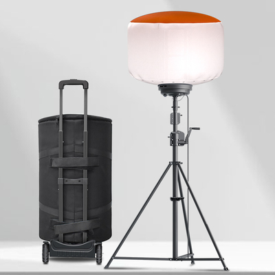 AC220V Portátil LED Luz de Trabalho 1400W Local de Trabalho LED Balão Light Tower Para Aplicação da Lei
