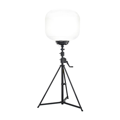Torre de luz de balão portátil de 500W 160lm / W Alto brilho para trabalho temporário