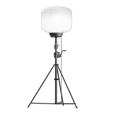 Torre de luz de balão móvel de 700w com alta luminosidade para construção e trabalho rodoviário