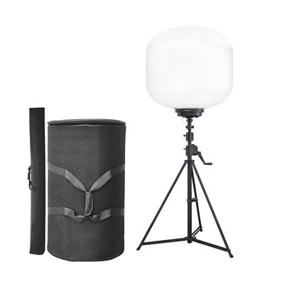 Torre de luz de balão LED de emergência com IP65 impermeável 5000K temperatura de cor e 5 minutos de inflação
