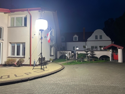 1000W Torre de Luz Balão Portátil Sem Sombras Iluminação de Segurança Para Construção, Estradas, Festas, Eventos, Luz de Resgate
