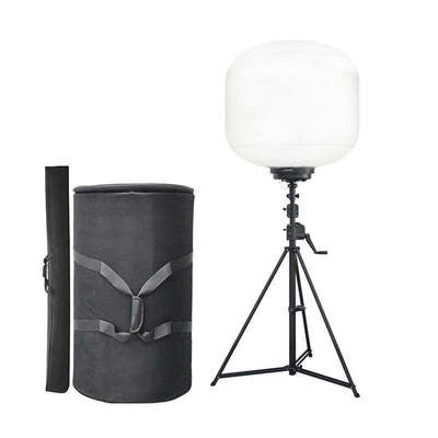 Torre de iluminação de balão LED 1200W IP65 5000K para resgate de emergência