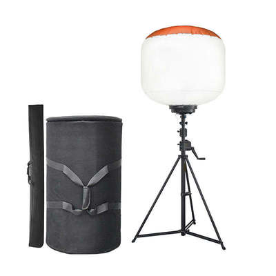 Torre de iluminação de balão LED 1200W IP65 5000K para resgate de emergência