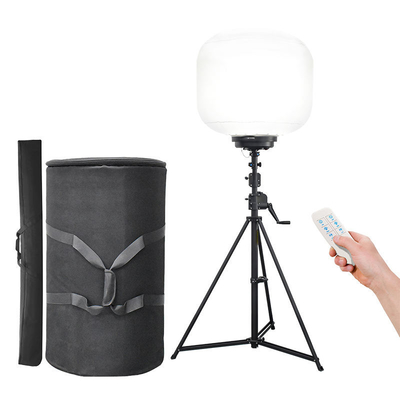 Torre de iluminação de balão LED de 500W IP65 96000LM para resgate de emergência