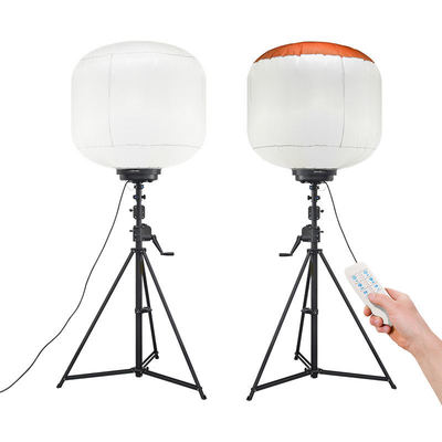 Luz de balão LED portátil 320W IP65 Regulável para construção ao ar livre