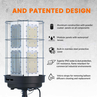 Luz balão LED 500W IP65 50000Hrs 160lm/W AC90-305V