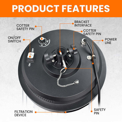 Luz balão LED 500W IP65 50000Hrs 160lm/W AC90-305V